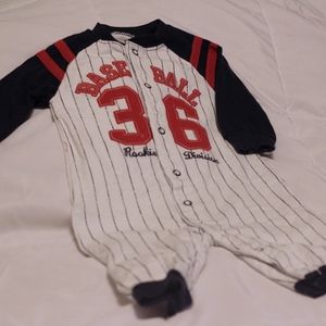 Boy's Baseball Romper